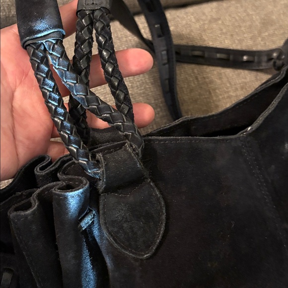 Elegant JJill Black Leather Shoulder Bag Purse
Handbag Magnet Closure - Picture 13 of 13